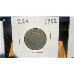 1952 Canada 25 Cent