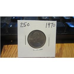 1970 Canada 25 Cent