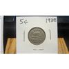 Image 1 : 1938 Canada 5 Cent
