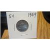 Image 1 : 1949 Canada 5 Cent