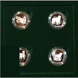 1997 Canada 50 Cent Dog Coin Set