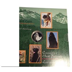 1997 Canada 50 Cent Dog Coin Set