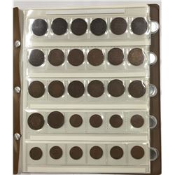 1901 to 2012 Canada Penny Set