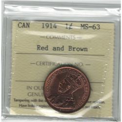 1914 Canada 1 Cent