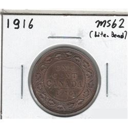 1916 Canada 1 Cent