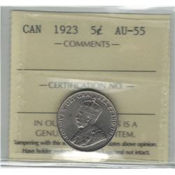 1923 Canada 5 Cent