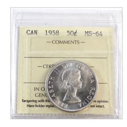 1958 Canada 50 Cent