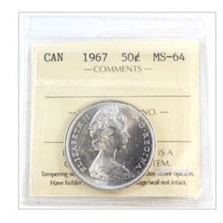1967 Canada 50 Cent