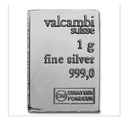 1 Gram Silver Bar