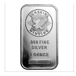 1oz Silver Bar