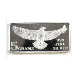 5 Gram Silver Bar