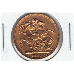 1899 Australia Sovereign Gold