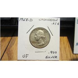 Set of 4 USA 25 Cent