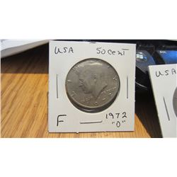 Set of 10 USA 50 Cent