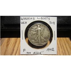 Set of 2 USA 50 Cent