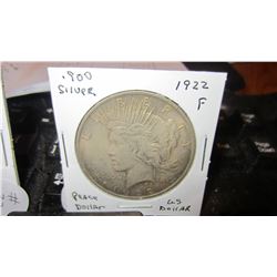 1922 USA Peace Dollar