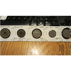 Set of 5 Coins