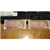 Image 1 : Set of 2 $2 Notes