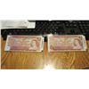 Image 1 : Set of 2 $2 Notes