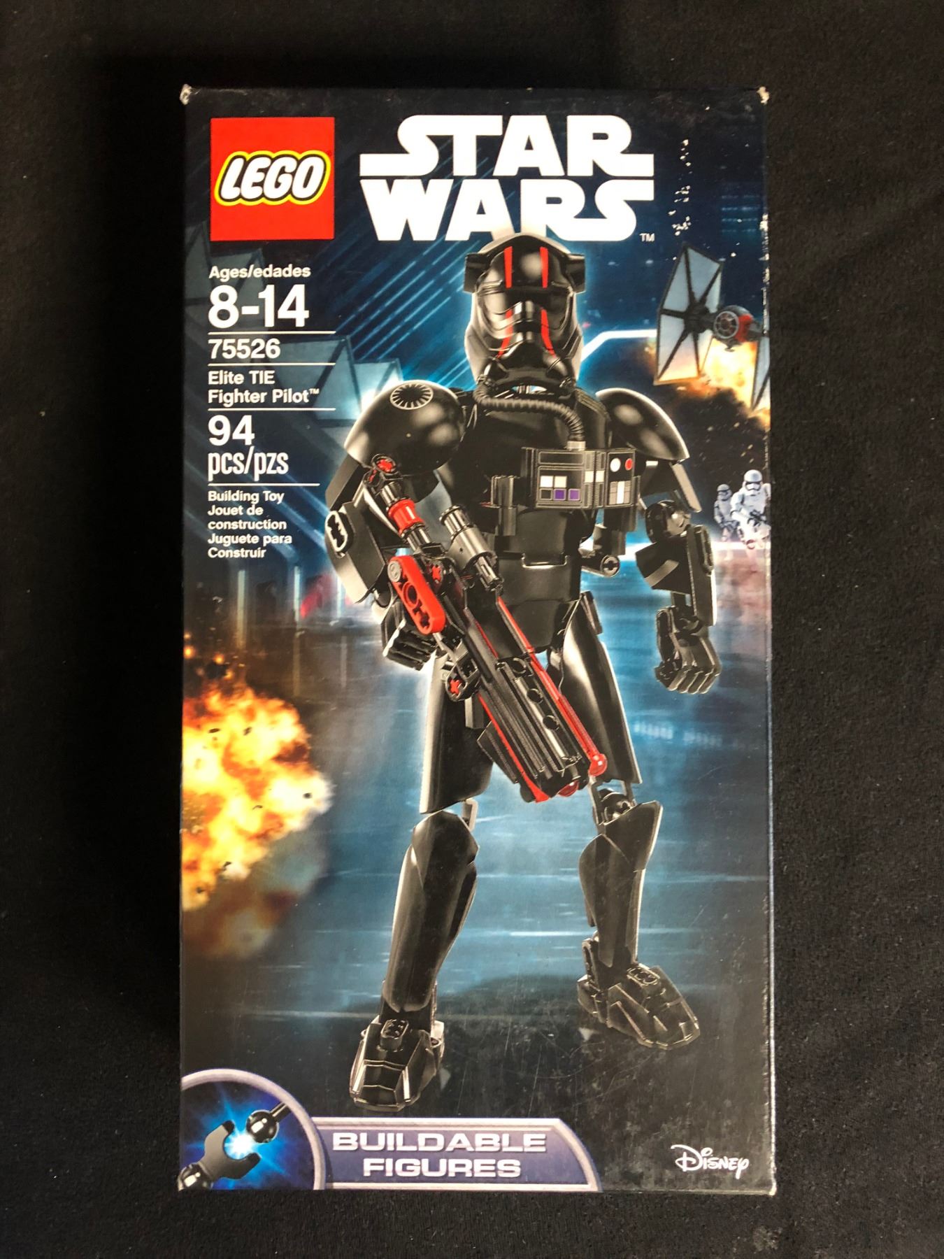 lego elite tie fighter pilot