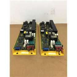 (2) Fanuc A06B-6058-H003 SERVO AMPLIFIER