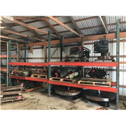(2) Sections Pallet Racking 10' Tall x 9' Long x 48" Deep