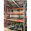 Image 1 : (1) Section Pallet Racking 9' Tall x 7'4" Long x 24" Deep