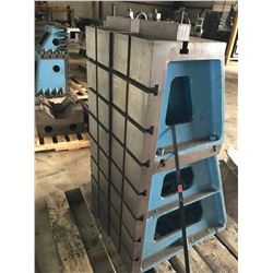 Devlieg Match Set Angles Plates, Each 48" Tall x 12" Wide