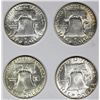 Image 2 : FRANKLIN HALF DOLLAR LOT: