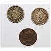 Image 1 : 3- INDIAN CENTS