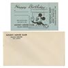 Image 1 : Mickey Mouse Club Member Birthday Ticket.