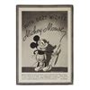 Image 2 : Mickey Mouse Display Sign & Promotional Photo.