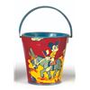 Image 14 : Set of (12) Vintage Disney Tin Pails & Watering Can.