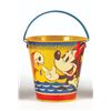 Image 8 : Set of (12) Vintage Disney Tin Pails & Watering Can.