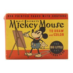 Mickey Mouse to Draw and Color Box Set.