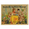 Image 1 : Snow White and the Seven Dwarfs Danish Coloring Book.