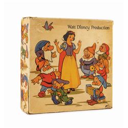 Vintage Snow White Christmas Ornaments.