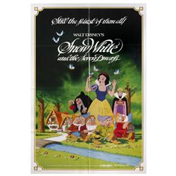 Signed Snow White Re-Release Poster.