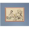 Image 1 : Original Pinocchio Storyboard Drawing.