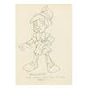 Image 1 : Original Pinocchio Drawing by Tony Rivera.