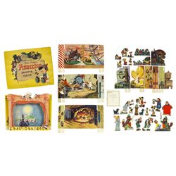 Pinocchio Cut-Out Theater Toy.