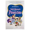 Image 1 : Pinocchio Re-Release Signed Poster.