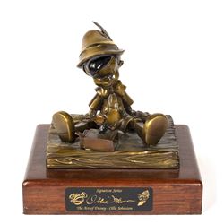 Pinocchio Limited Ed. Ollie Johnston Bronze Sculpture.