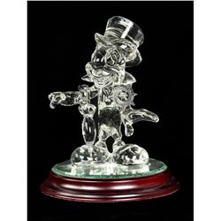 Jiminy Cricket Official Conscience Crystal Figure.