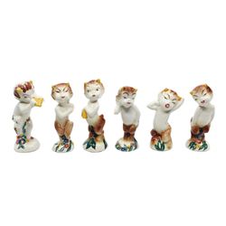 Set of (6) Vernon Kilns Fantasia Centaur Figurines.