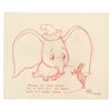 Image 1 : Original Dumbo Drawing by Hicks Lokey.
