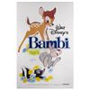 Image 1 : Bambi Re-Release Signed Poster.