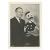 Image 1 : Clarence Nash & Donald Duck Signed Photo.