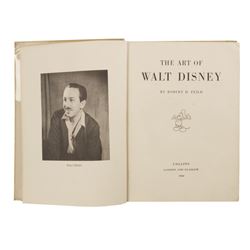 The Art of Walt Disney Hardcover Book.