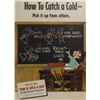 Image 5 : Complete Set of (6) How to Catch a Cold Posters.